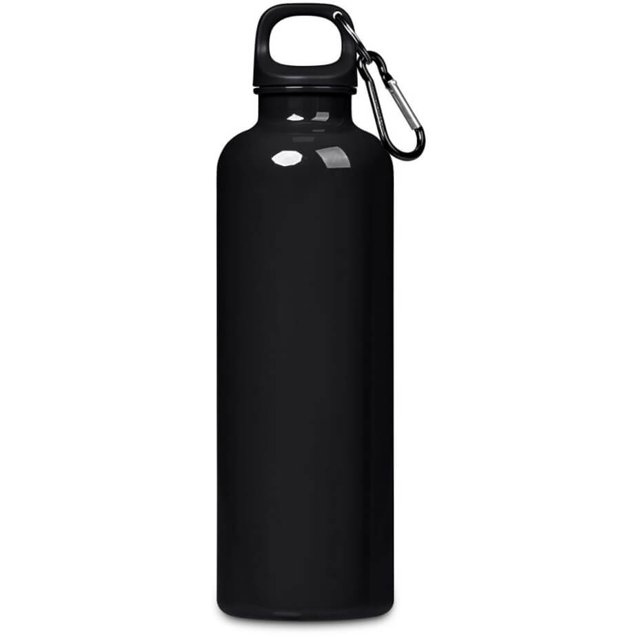 Altitude Andaman Recycled PET Water Bottle Black Front